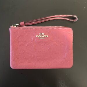 Coach Pink C Wristlet